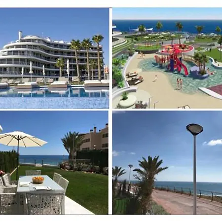 Infinity Luxury Sea View Apartment With Private Garden Arenales del Sol Exterior foto