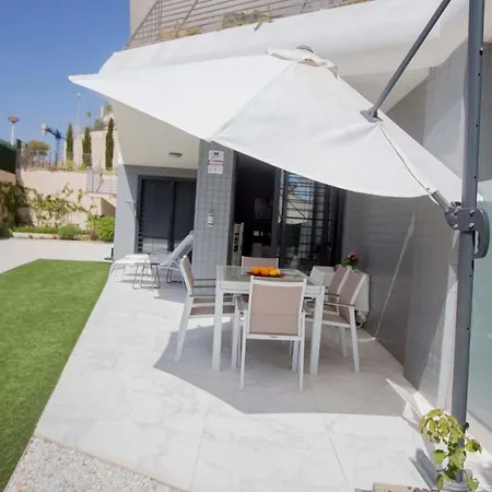 Infinity Luxury Sea View Apartment With Private Garden Arenales del Sol Exterior foto